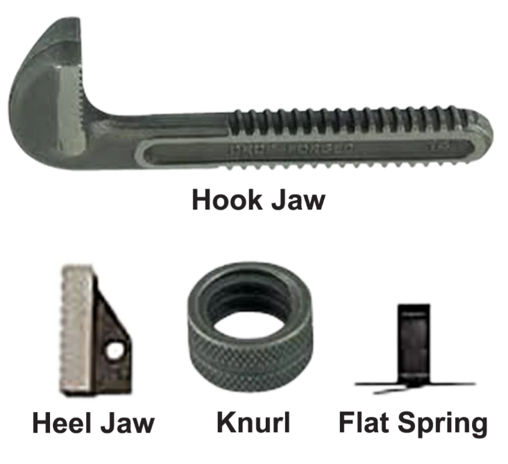 Set de reparatie stillson mare de 36" heavy duty.