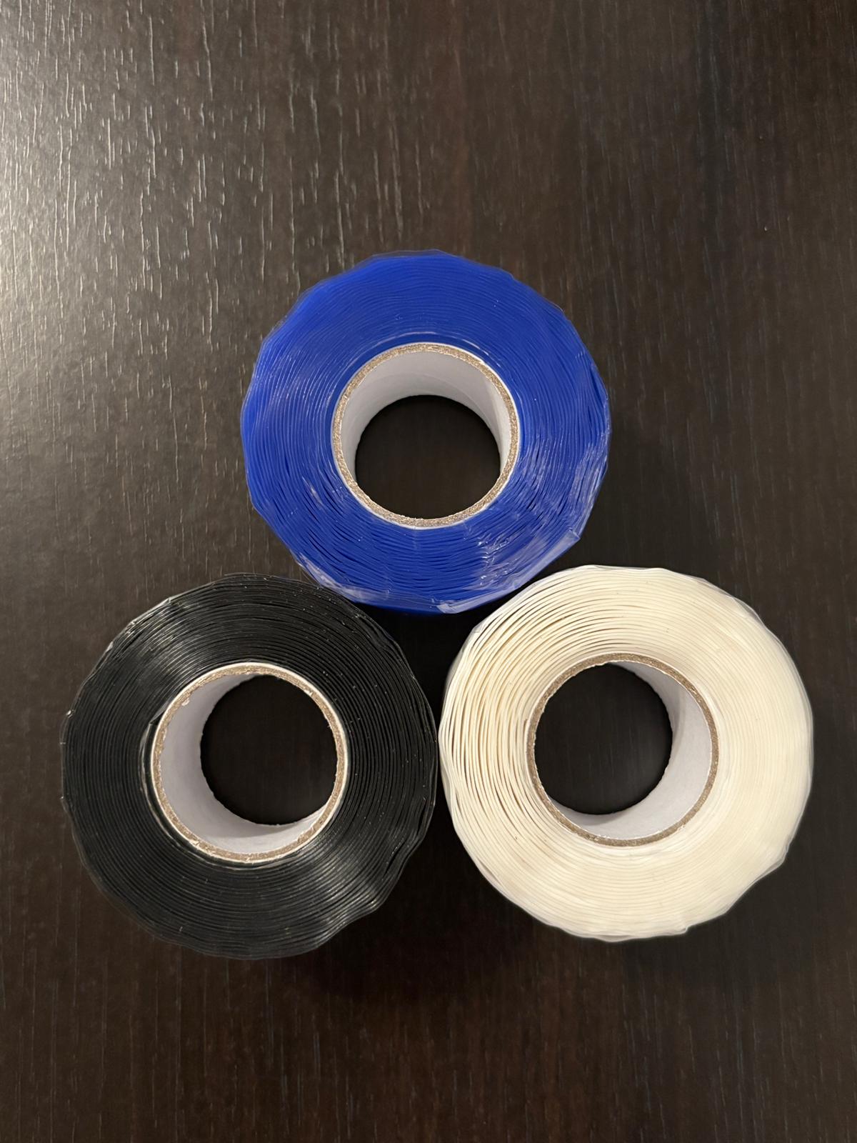 Bandă Silicon Autovulcanizantă Maxwell 25mm — Izolare Electrică & Etanșare Industrială – 3m și 9m