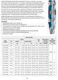 CMR Mechanical Set Cement Retainer — Full Specifications Table CDOT Catalog Page 10
