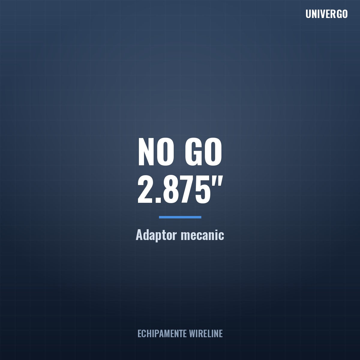 Adaptor mecanic NO GO 2.875"